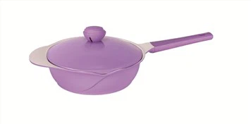 Rose Shape álpönnu með loki